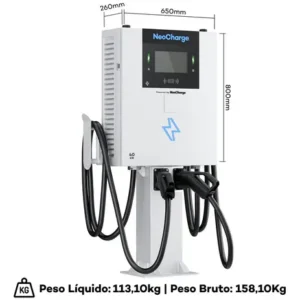 Carregador DC 40 kW – 2 Cabos