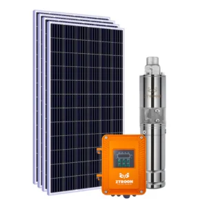 ZTROON Bomba Solar Helicoidal 750W – até 150m ou 10.000 L/dia
