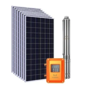 ZTROON Bomba Solar Centrífuga 1500W – até 125m ou 30.000 L/dia