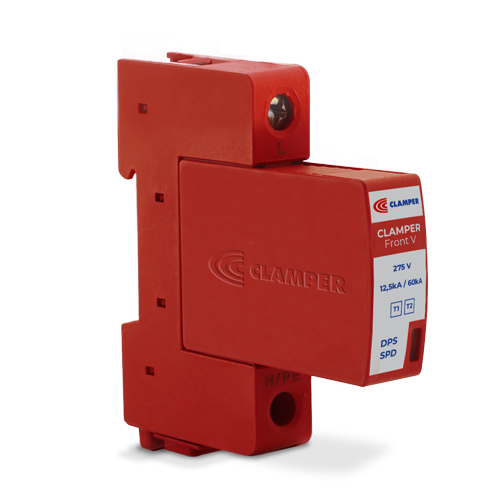 Clamper Front V Classe I – DPS Quadro Elétrico